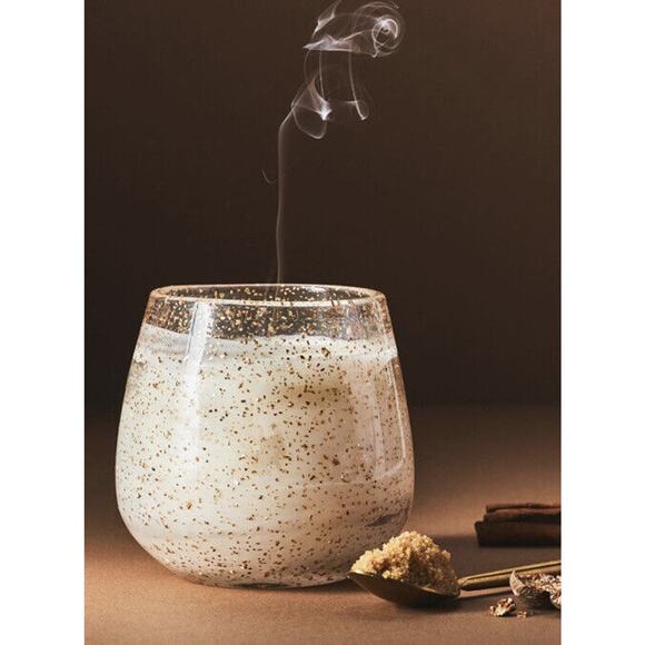 Anthropologie Icicles Candle Spiced Eggnog (Gourmand Spice) Set of 2 - Picture 1 of 5